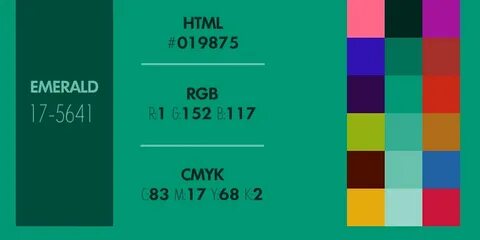 Изумрудный цвет rgb