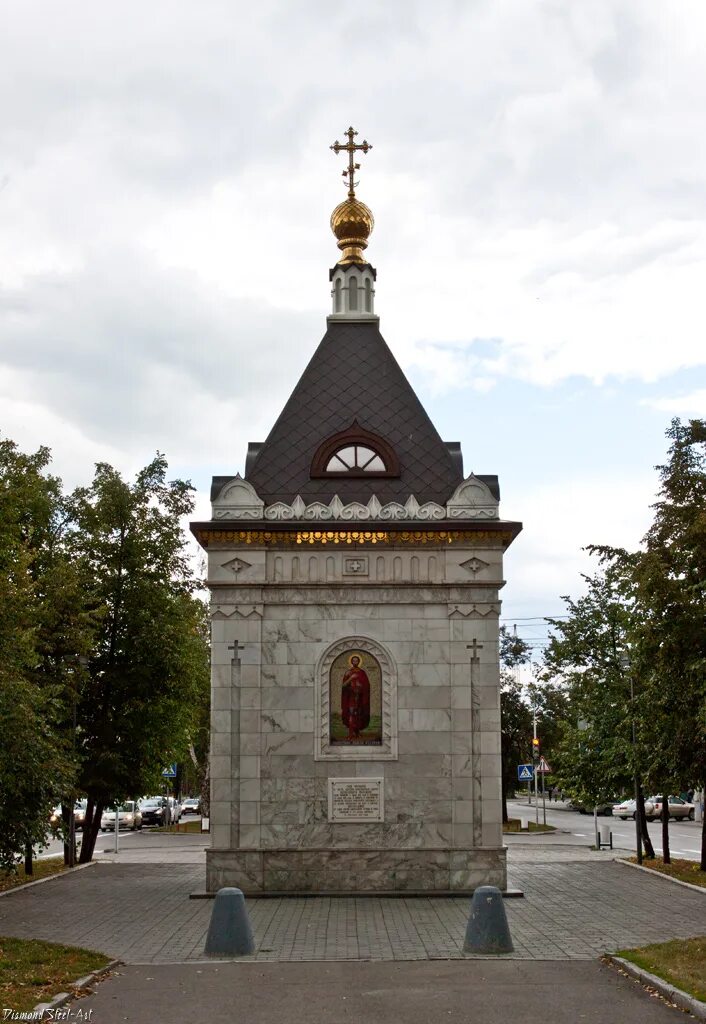 В честь приезда. Часовня Барнаул Ленина.