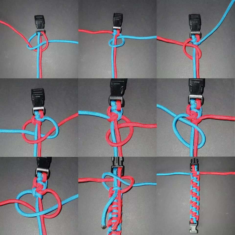 Плетение паракорда из 2 Шнуров. Плетение из паракорда 2 нити. Браслет плетение. Паракорд браслет плетение.