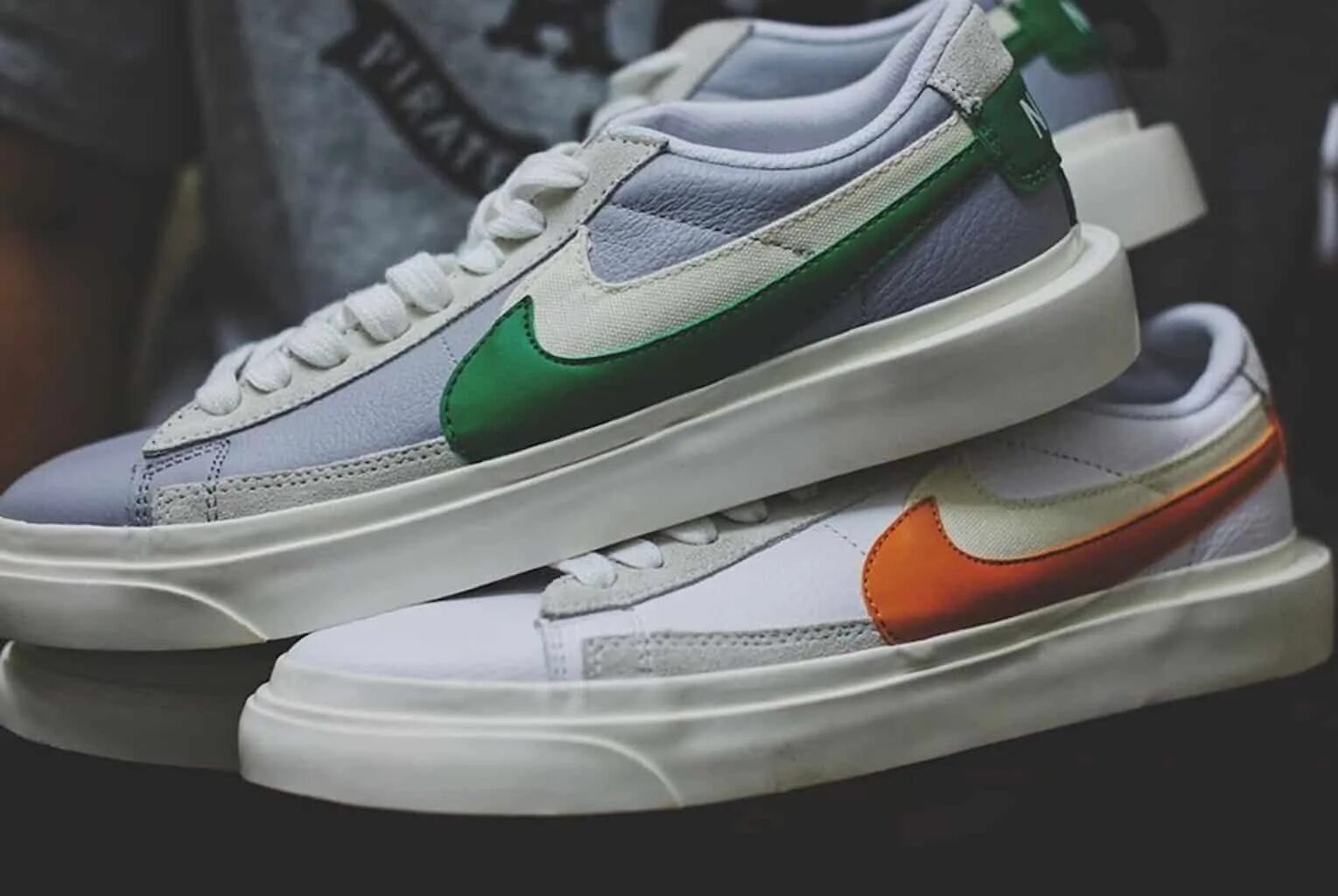 Sacai x nike. Nike Blazer Low Sacai. Кроссовки Nike x Sacai Blazer Low. Sacai x Nike Blazer Low White. Nike SB Blazer Low Sacai.