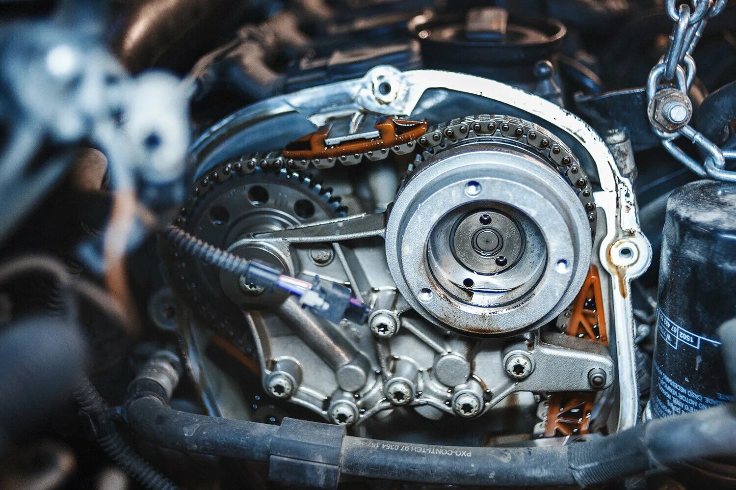 Грм туарег 3. Цепь двигателя. M271 цепь. 2. 2.