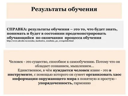 Результат тренинга