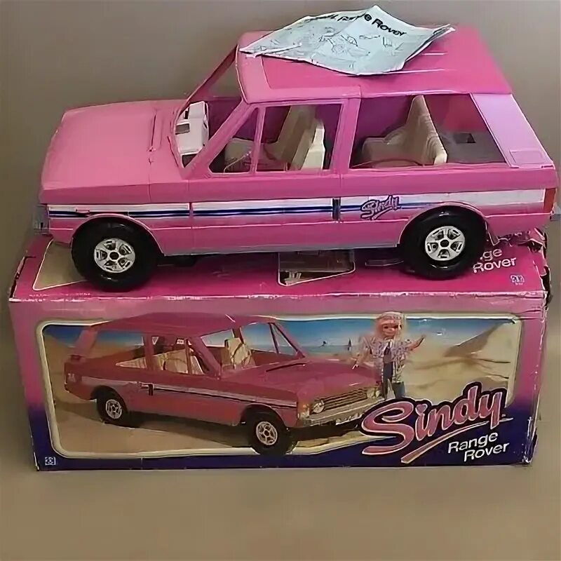 Sindy car drive. Vintage 1980s Hasbro.