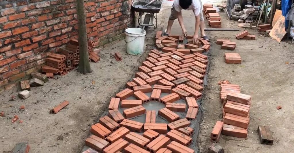 Как сделать кирпичи из цемента