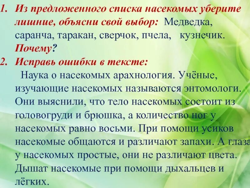 Как называется ученый изучающий насекомых. Ученый изучающий насекомых называется. как называется учёный который изучает насекомых. исправьте ошибки в тексте наука о насекомых арахнология. значение слова насекомые.