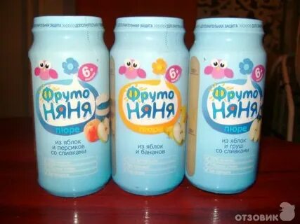 Фрутоняня большие банки