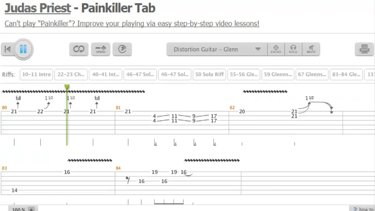 Install tab. Painkiller табы. Judas Priest табы. Painkiller Ноты. Judas Priest Ноты.