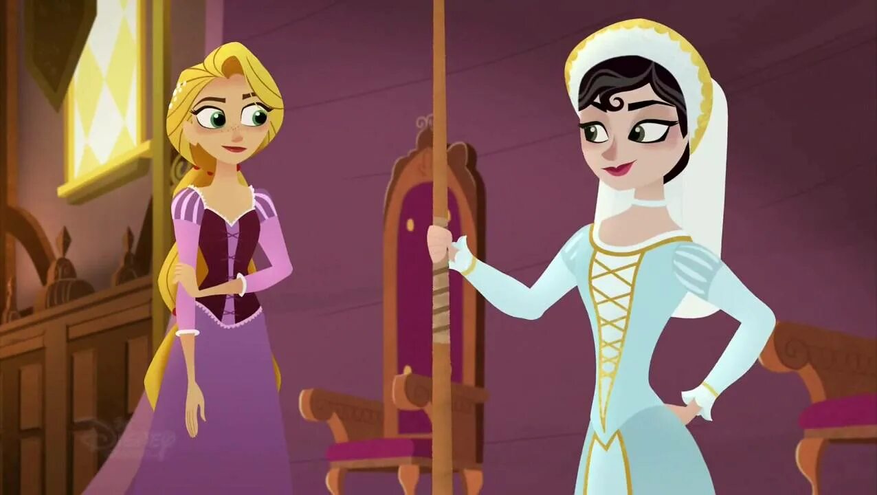 Tangled the Series s01. Новая рапунцель на русском