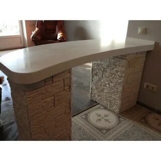 Стойки из искусственного камня