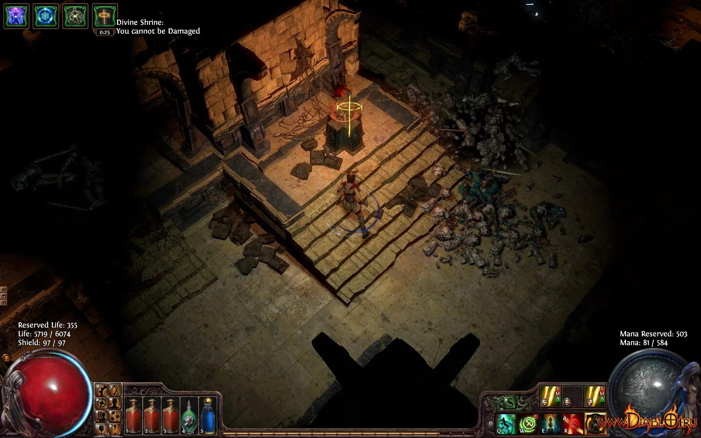 Path of exile 2b hideout. Path of exile алтарь. Алтарь крови path of exile. Shrine poe. Poe ацоатль гайд.