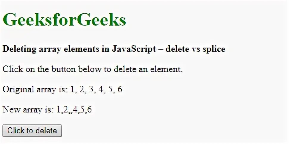 Array remove element. Скрипт delete. Удалить элемент из массива js. Splice js. Удаление массива d js.