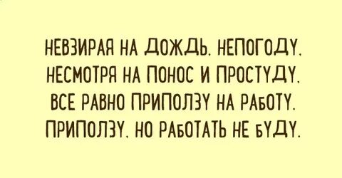 Невзирая на дождь