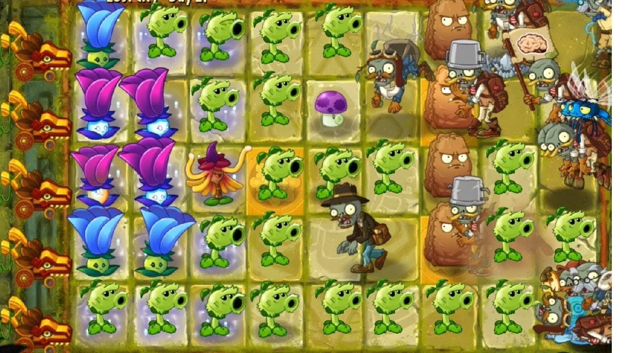 Ea game pvz2 row