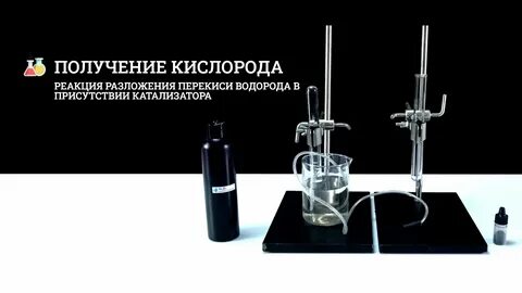 Катализатором разложения пероксида водорода является
