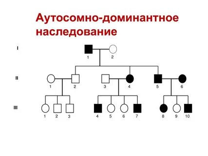 Доминантно аутосомная форма