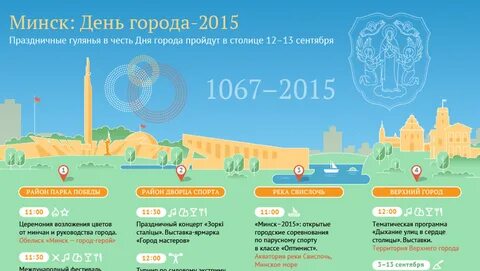 День минска программа