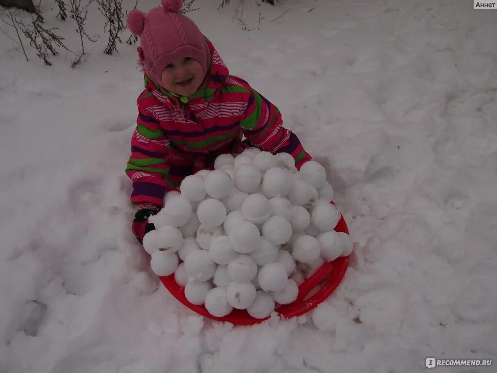 Making snowballs