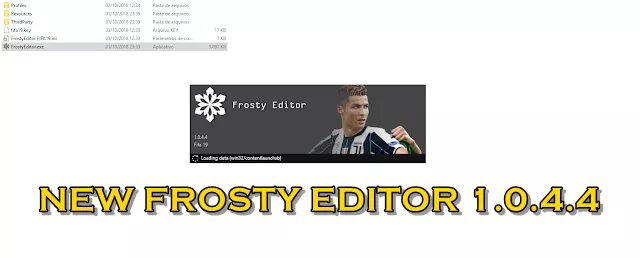Frosty Editor. Frosty Editor FIFA 19. Frosty Mod Manager FIFA 19 1.0.5.3. Ключ для Фрости мод менеджер.