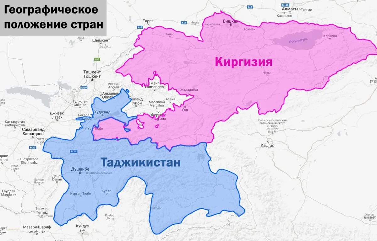 Таджикистан российский сколько. Граница Киргизии и Таджикистана на карте. Кыргызстан Таджикистан граница карта. Карта Кыргызстана и Таджикистана. Киргизия, Таджикистан, Узбекистан на карте, границы.