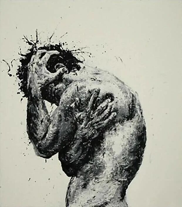 Эмоциональные картины художника Paolo Troilo. Душит боль