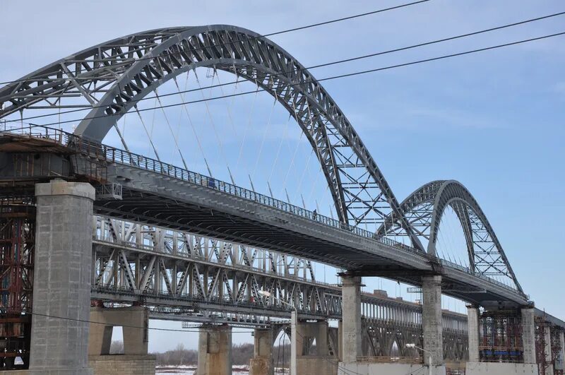 Проезд по борскому мосту