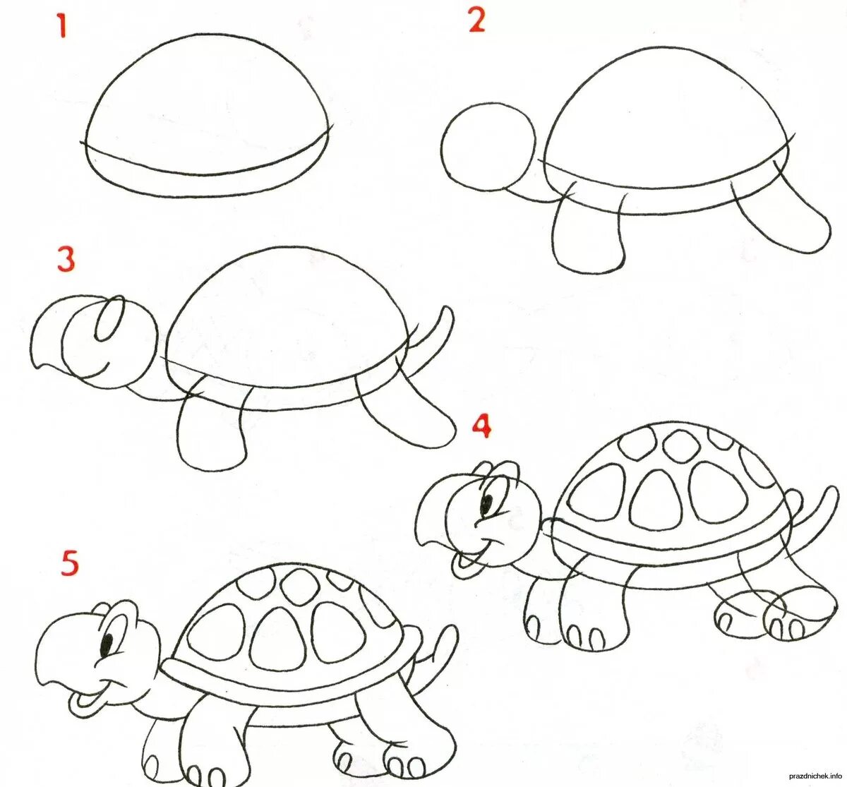Поэтапное рисование для детей. Пошаговое рисование для дошкольников. Схемы рисования для малышей. Поэтапное рисование животных. Рисование для начинающих схемы