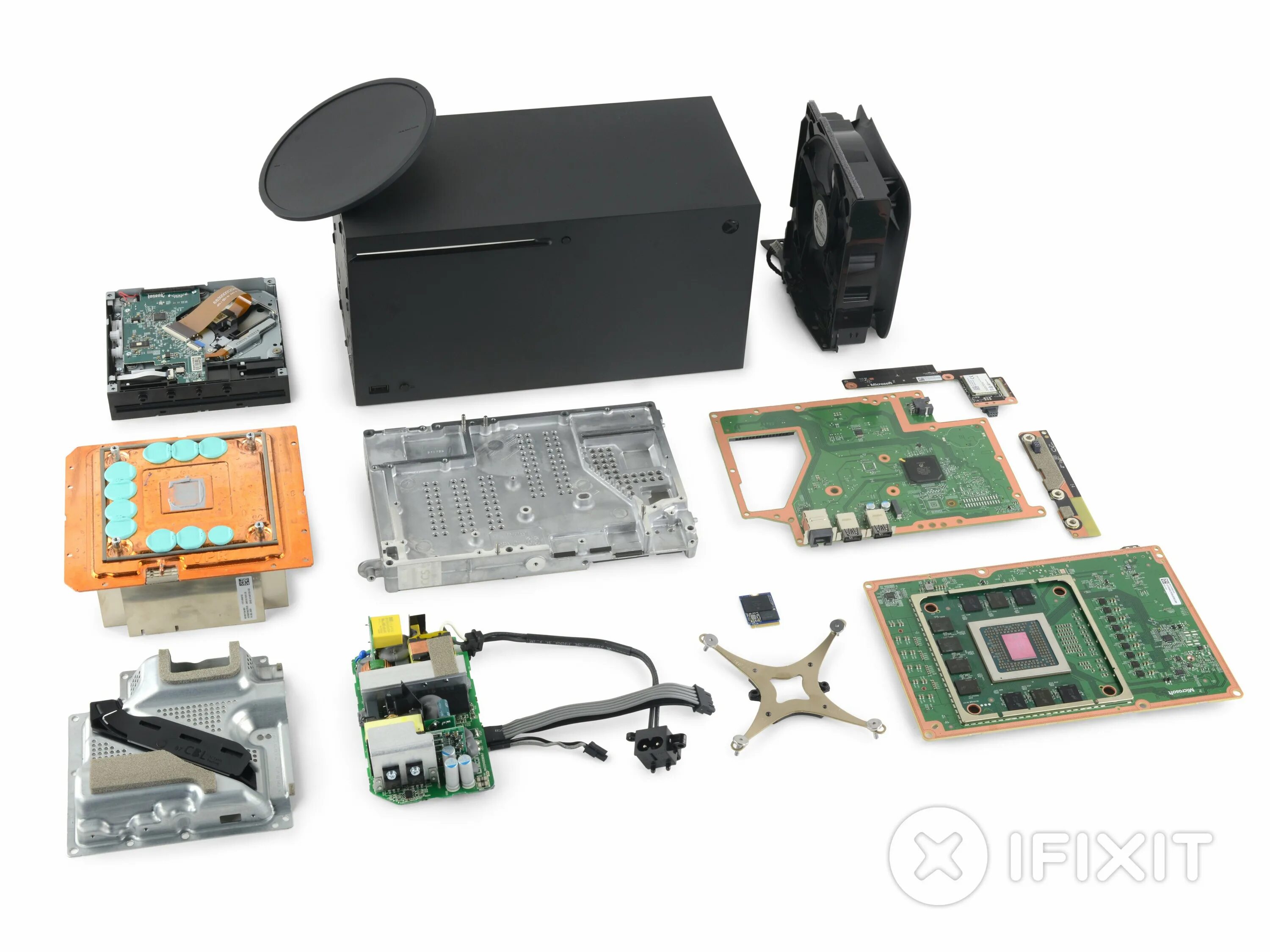 Как разобрать xbox series. Teardown Xbox Series x. Xbox Series x в разборе. Xbox one x разобранный. Xbox Series s Teardown.