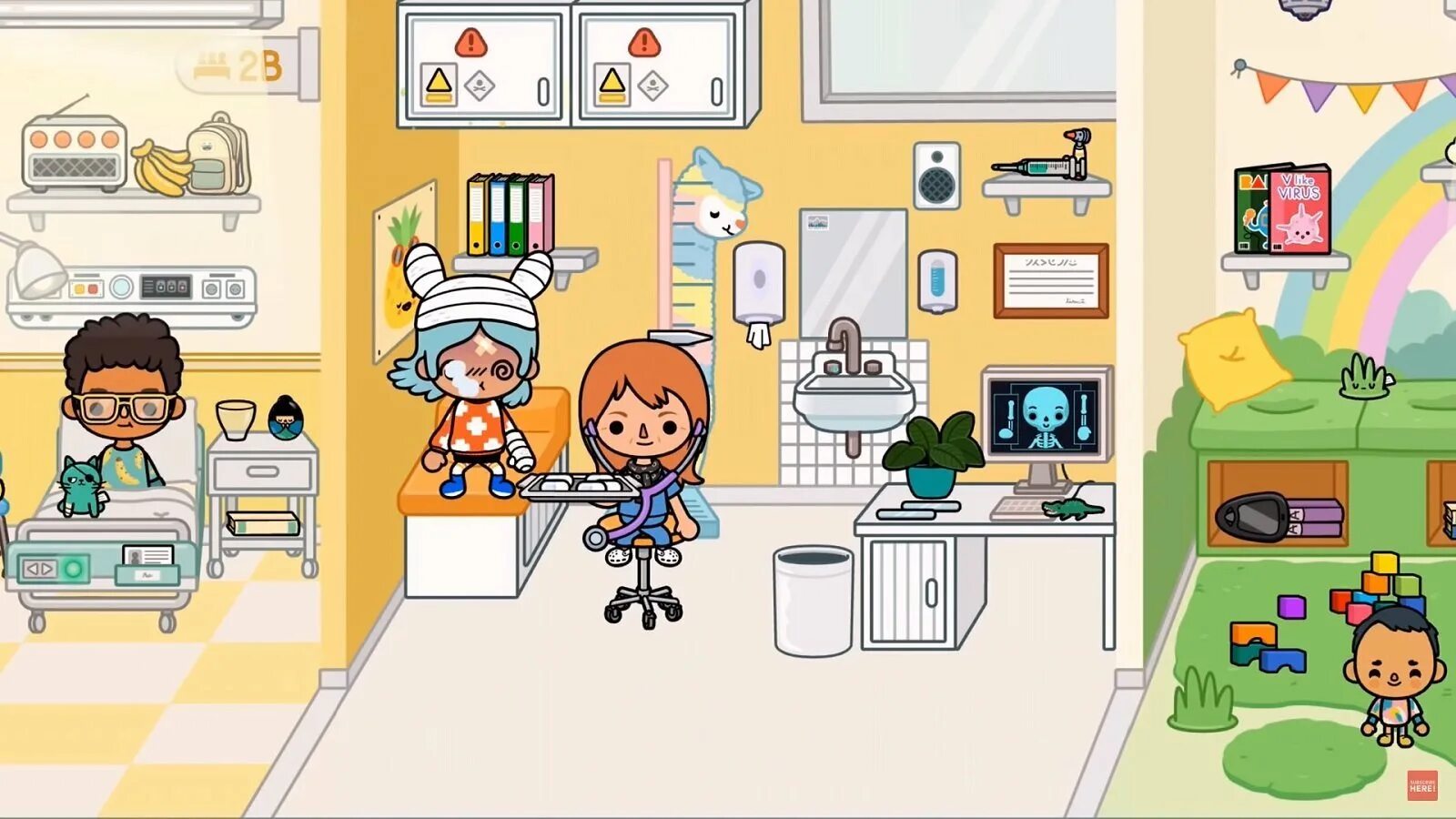 Toca boca новая локация. Тоса Life Hospital. Toca Life: Hospital. Toca boca Life комната. Toca boca больница.