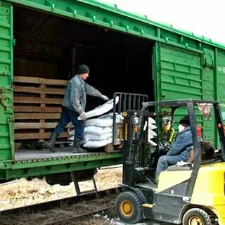 Кран для разгрузки вагонов
