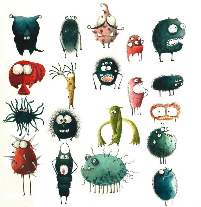 Бактерии на мухе. Микробы иллюстрация. Страшные микробы детские. Страшные микробы рисунок.