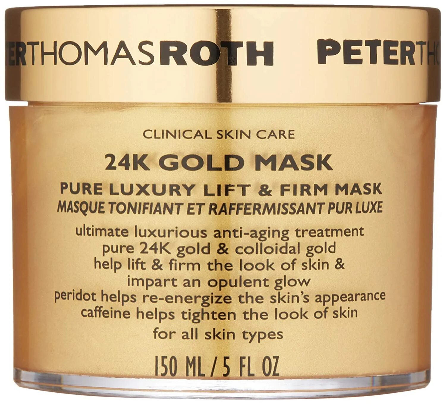 Pure luxury. Peter Thomas Roth 24k Gold Mask. Peter Thomas Roth — 24k Gold Mask Pure. Peter Thomas Roth Clinical Skin Care маски. Peter Thomas Roth Anti Aging.