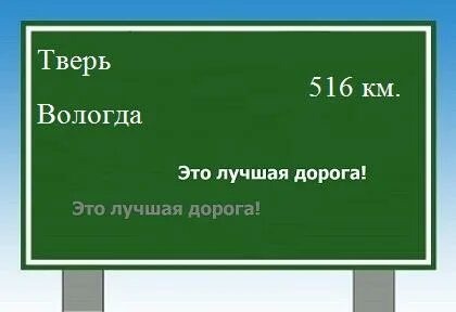 Тверь вологда