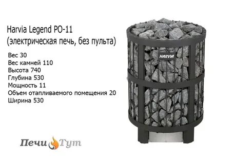 Электрическая печь harvia legend