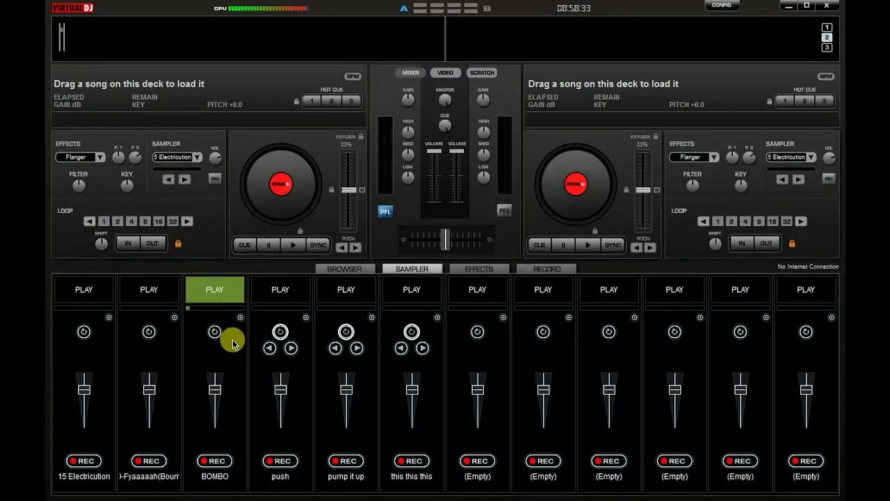 Sample effects