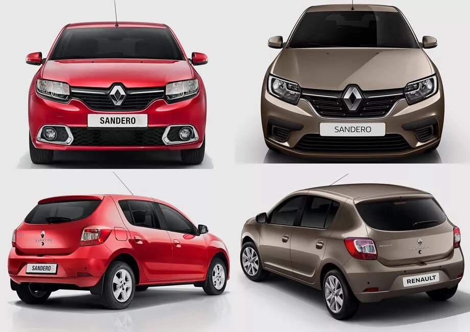 Чем отличается рено степвей от рено. Renault logan/sandero. renault logan и renault sandero. renault sandero stepway цвета кузова. рено логан сандеро.
