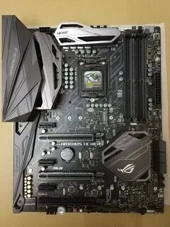 Материнская плата asus rog maximus ix hero