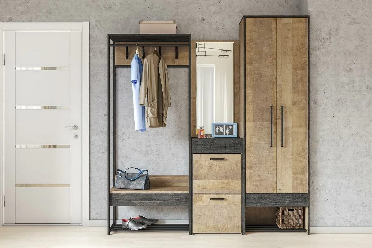 Трувор модульная спальня. 19 (дуб гранж песочный/интра). 01. Спальня трувор моби. Гостиная трувор-01 дуб гранж песочный/интра.