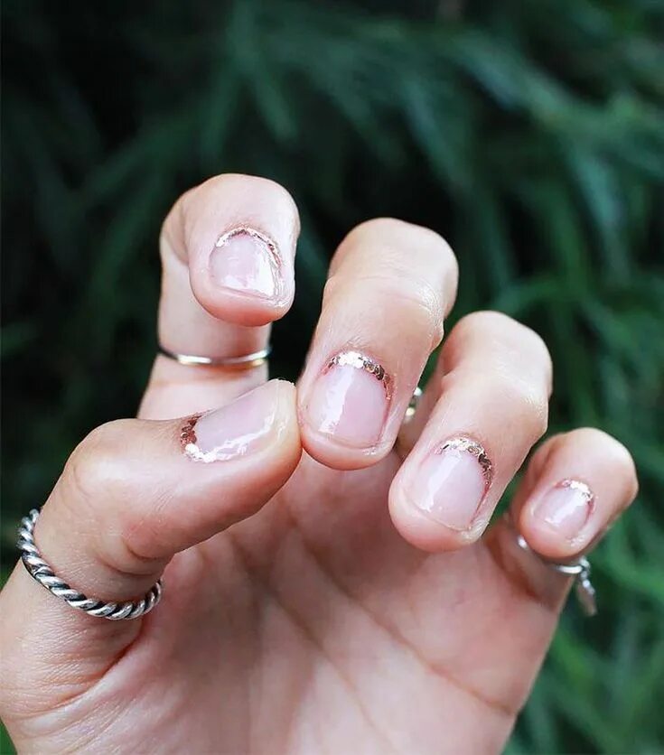 Прозрачные ногти короткие фото Nail Art #2589 Best Nail Art Designs Gallery  Elegant nails, B