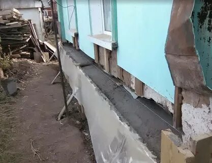 Как подлить фундамент к старому дому