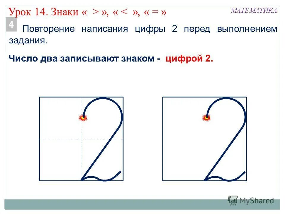 Окрестность цифра 2