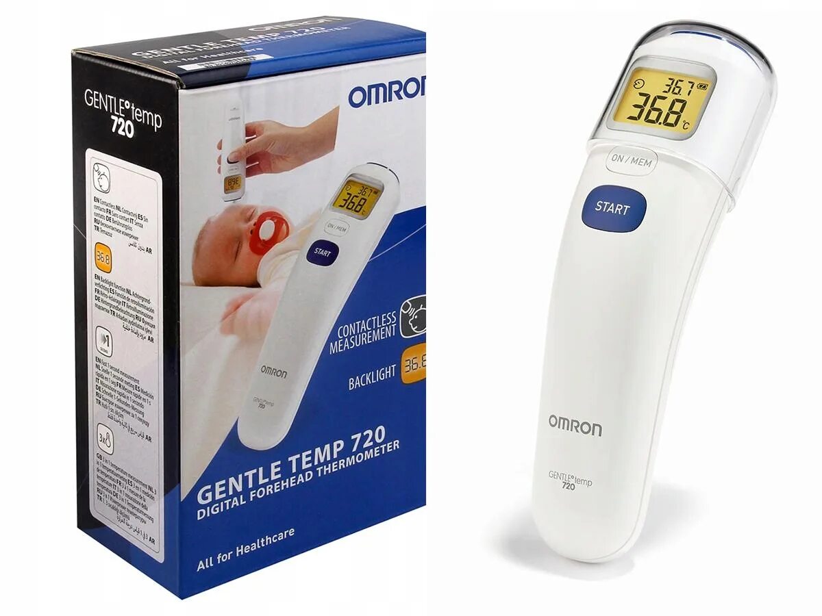 Omron gentle Temp 720 (MC-720-E)(инфракрасный,бесконтактный, лобный. Омрон 720 инфракрасный термометр. Термометр инфракрасный Omron gentle Temp MC-720. Термометр Омрон Джентл темп 720 бесконтактный. Omron temp 720