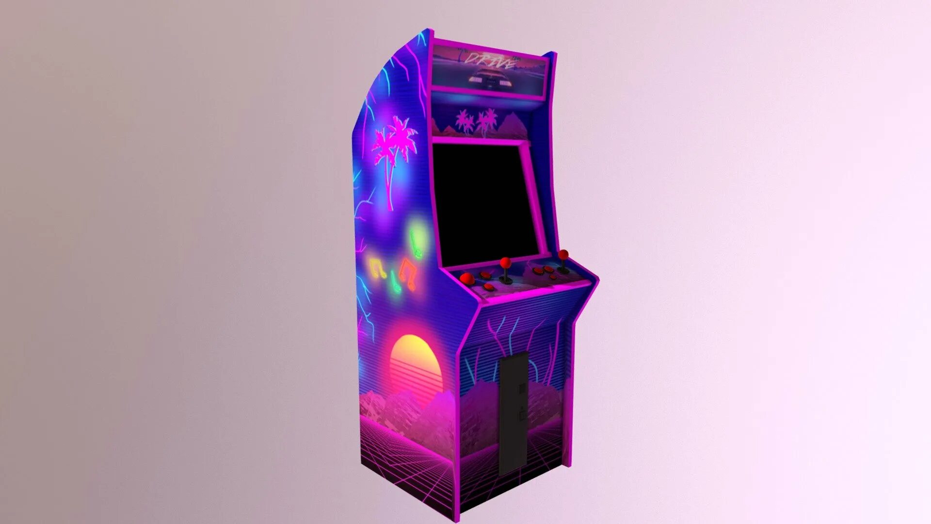 Игровой автомат пабг 7 годовщина. Arcade 80 неон. Игровой аппарат 80s. Аркадный автомат model gx101. Ретро игровой автомат.