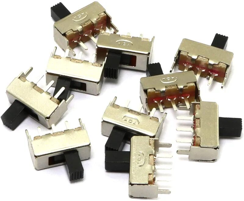 Switch positions. Slide switch 3p3t. spdt 1p2t. переключатель мини 2 позиции spdt. spdt 1p2t datasheet.