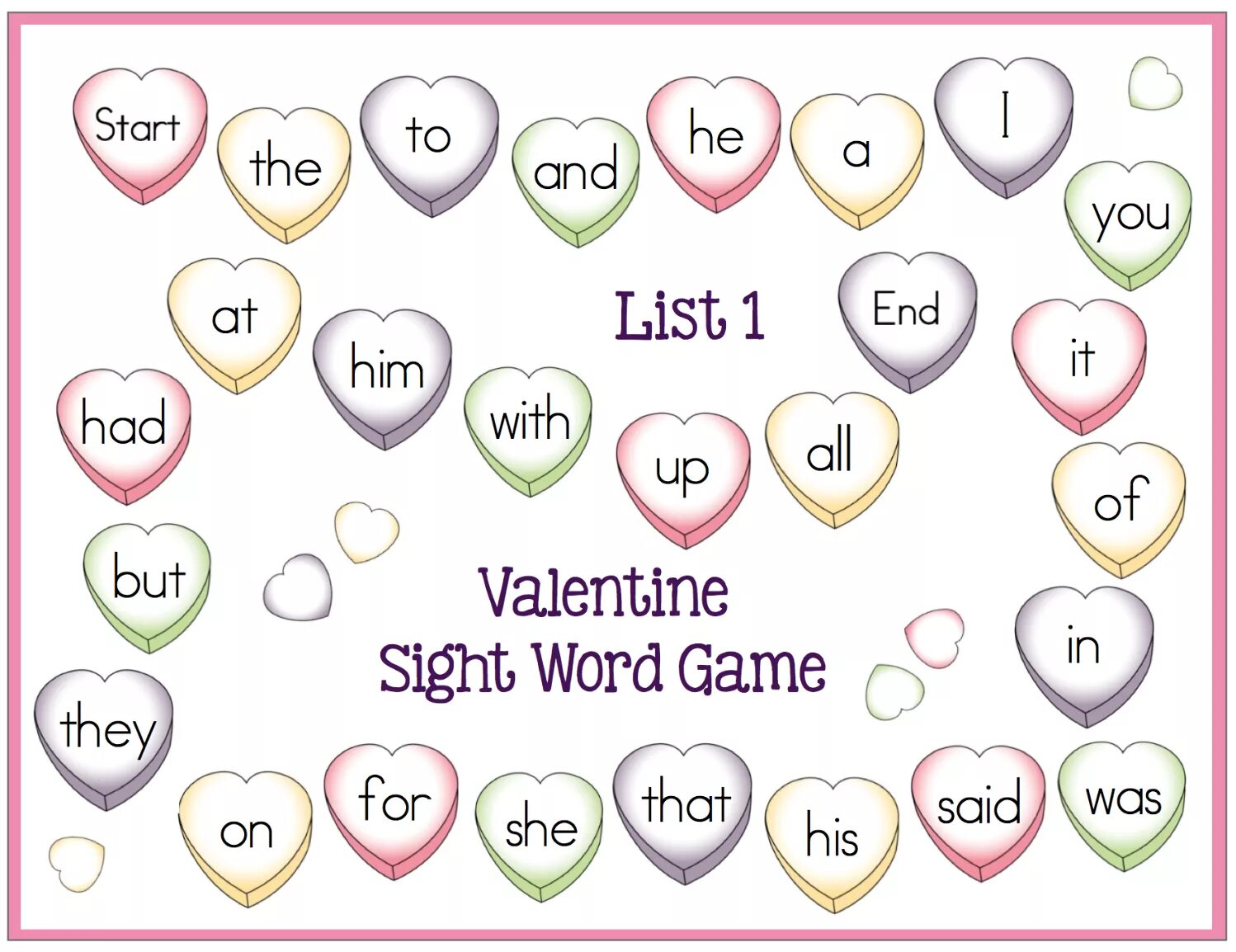 My word games. Sight Words game. Настольная игра Valentines Day. Sight Words games for Kids. Saint Valentine's Day Board game.