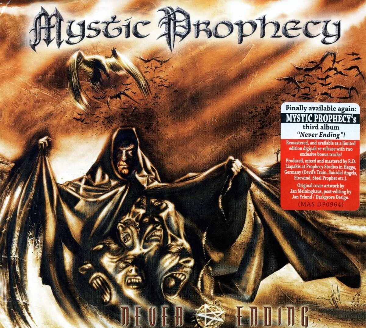 Mystic Prophecy дискография. Mystic Prophecy never Ending. Mystic Prophecy - Regressus (2003) обложка. Mystic Prophecy - Vengeance обложка.