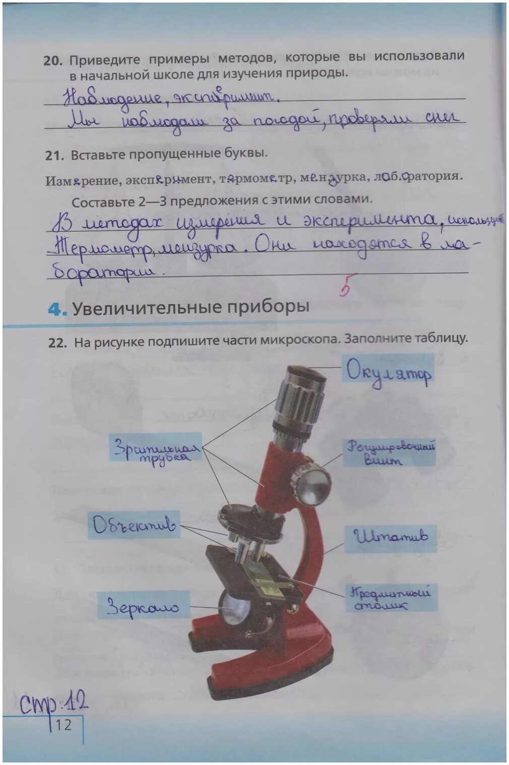 Биология 5 класс 2023 стр 101. Биология 5 класс рабочая тетрадь страница 12. Домашнее задание по биологии. Биология 5 класс рабочая тетрадь стр 12. Домашнее задание по биологии 5 класс.