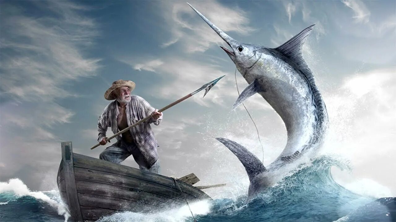 Читать хемингуэй старик и море полностью. Эрнест хемингуэй старик и море. «старик и море» эрнеста хемингуэя. старик и море 1999. повесть старик и море хемингуэя.