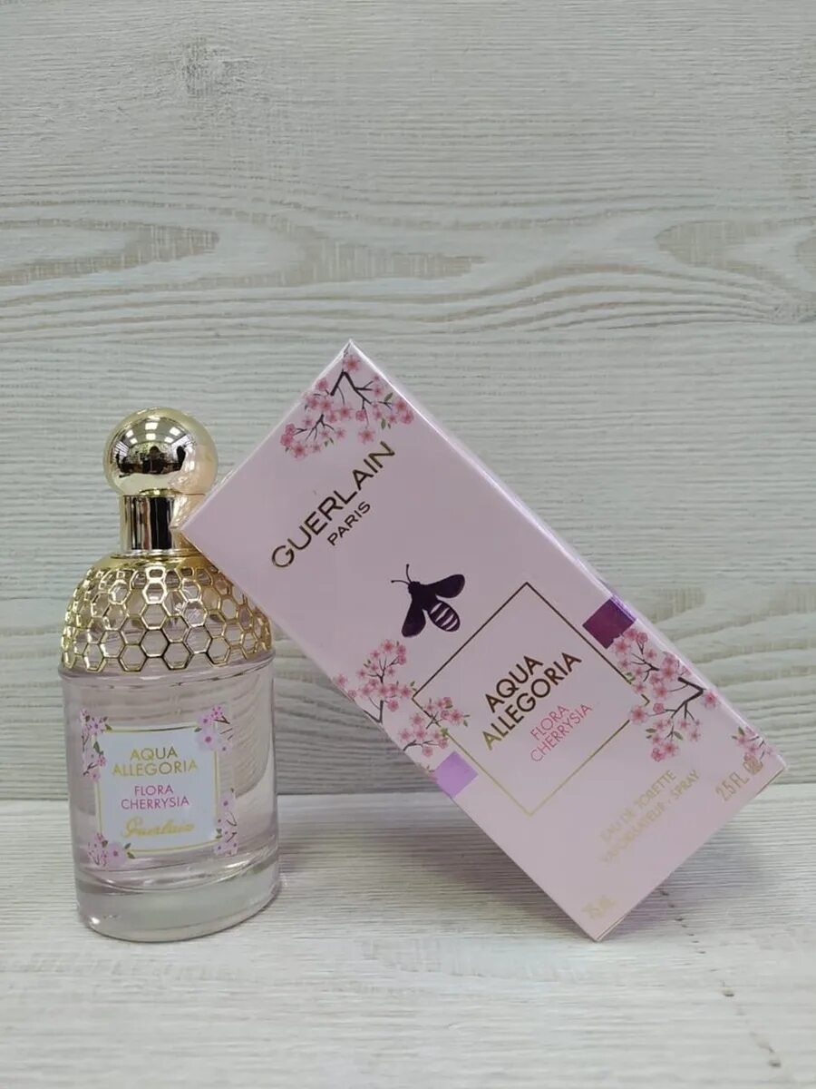 Guerlain Aqua Allegoria Flora Cherrysia 75 мл. Guerlain Paris Aqua Allegoria Flora Cherrysia. Туалетная вода Guerlain Aqua Allegoria Flora Cherrysia. Guerlain Aqua Allegoria Flora Cherrysia EDT, 75 ml (Luxe евро). Guerlain cherrysia aqua allegoria