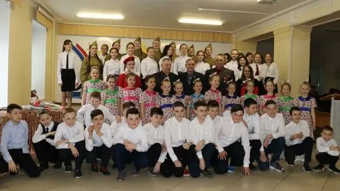Ученики школы интерната