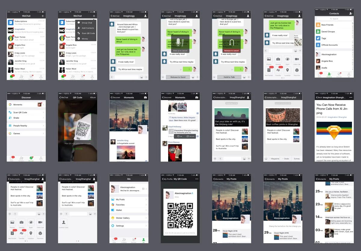 Wechat web. Wechat интерфейс. wechat интерфейс приложения. вичат китайский интерфейс. wechat интерфейс на русском.